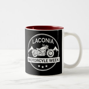 Tasse 2 Couleurs Moto de la semaine de la moto Laconia