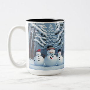 Tasse 2 Couleurs Motoneige