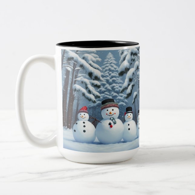 Tasse 2 Couleurs Motoneige (Gauche)