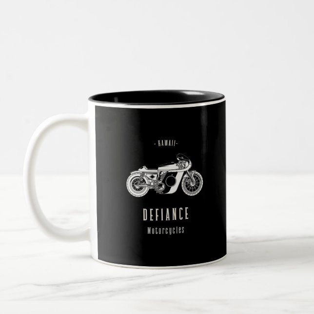 Tasse 2 Couleurs Motorcycle (Gauche)