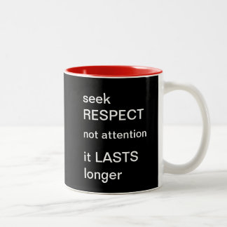 Tasse 2 Couleurs Mots de mode de vie de la sagesse