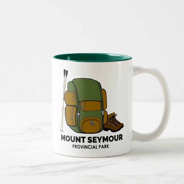 Tasse 2 Couleurs Mount Seymour Provincial Park Backpack (Droit)