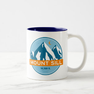 Tasse 2 Couleurs Mount Sill California Stars Moon