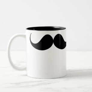 Tasse 2 Couleurs Moustache