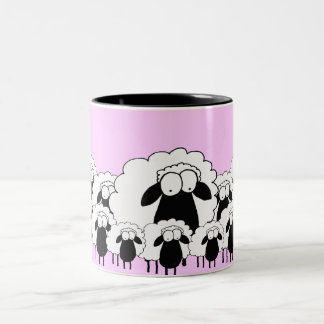 Tasse 2 Couleurs Moutons
