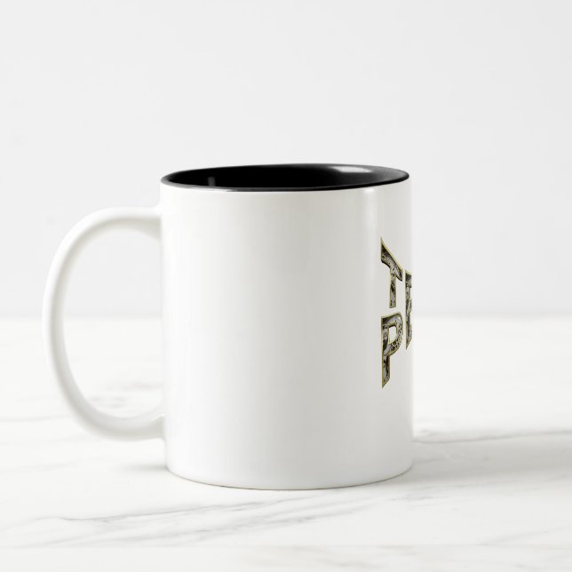 Tasse 2 Couleurs Mouvement pour la paix (Gauche)