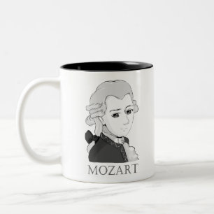 Tasse 2 Couleurs Mozart dans le Chibi de style