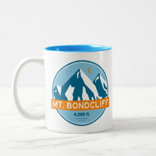 Tasse 2 Couleurs Mt. Bondcliff New Hampshire Étoiles Lune