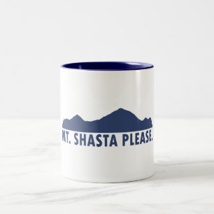 Tasse 2 Couleurs Mt. Shasta Californie S'il vous plaît