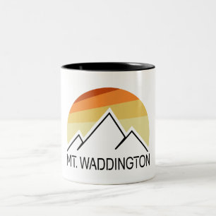Tasse 2 Couleurs Mt. Waddington British Columbia Retro
