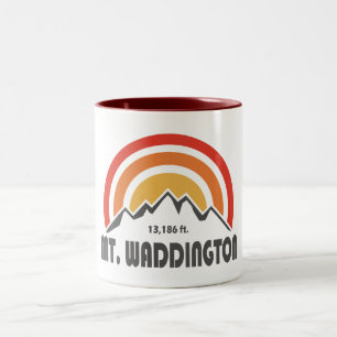 Tasse 2 Couleurs Mt. Waddington (Colombie-Britannique)