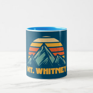 Tasse 2 Couleurs Mt. Whitney California Retro Turquoise