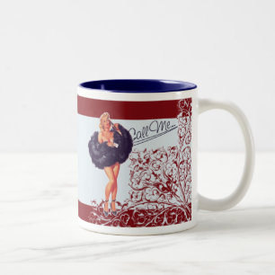 Tasse 2 Couleurs Mug, Coupe - PinUp