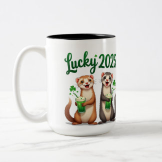 Tasse 2 Couleurs "Mug de la Saint Patrick sur mesure - Célébrer ave