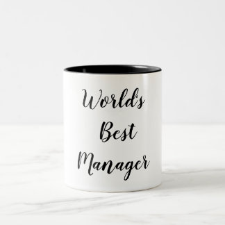 Tasse 2 Couleurs Mug, le meilleur directeur du monde