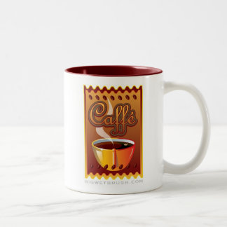 Tasse 2 Couleurs Mug_logo design1 de café