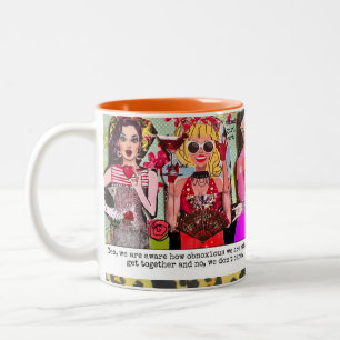 Tasse 2 Couleurs MUG-nous savons à quel point nous sommes odieux