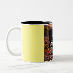 Tasse 2 Couleurs "Mug personnalisé à deux tons Coff élégant et pe