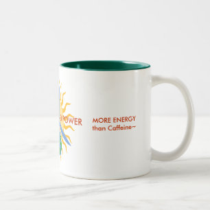 Tasse 2 Couleurs MUG~Small : SOLAIRE et VENT POWER~ pour l'ÉNERGIE