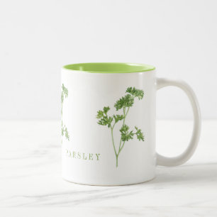 TASSE 2 COULEURS MUGUE À DEUX TONS PERSIL FRAIS CITRON VERT