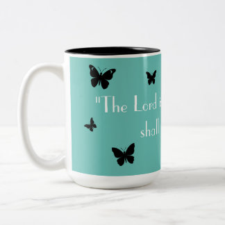 Tasse 2 Couleurs Mugue de foi sarcelle clair