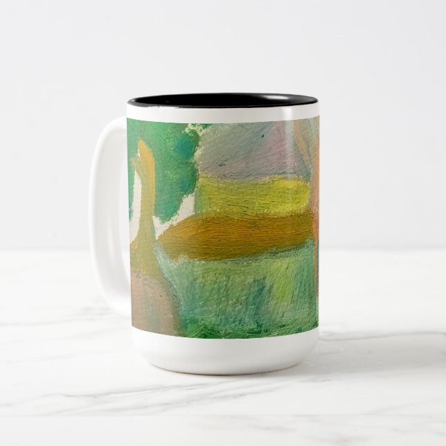 Tasse 2 Couleurs muqueuse (Devant gauche)