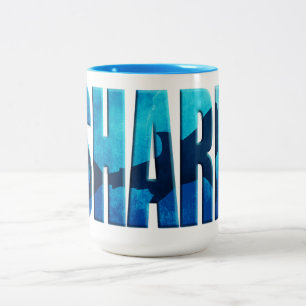 Tasse 2 Couleurs muqueuse de requin