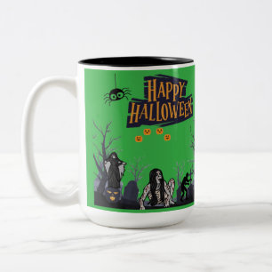 Tasse 2 Couleurs Murmur de l'Heure des Sorciers vert kelly