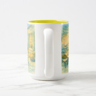 Tasse 2 Couleurs Murmurations de Sage  Vieille vie marine