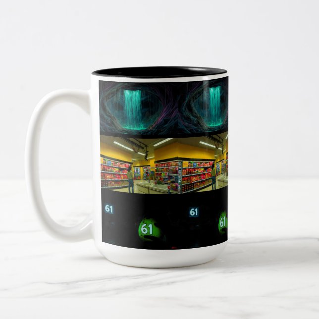 Tasse 2 Couleurs Murmures de la caverne cachée (Gauche)