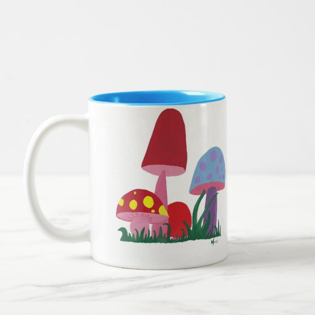 Tasse 2 Couleurs Mushies (Gauche)