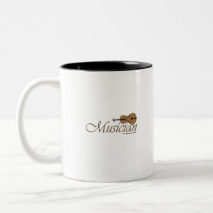 Tasse 2 Couleurs Musicien