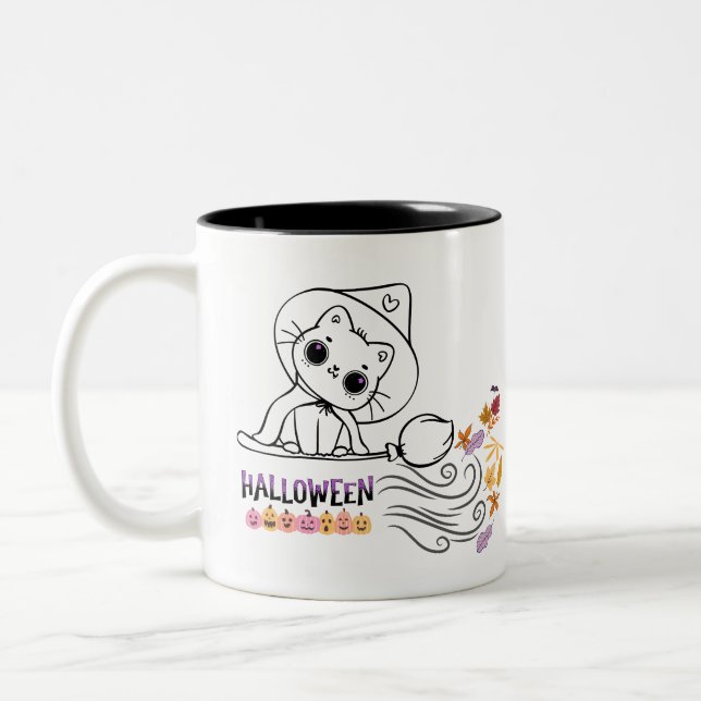 Tasse 2 Couleurs Musique (Gauche)