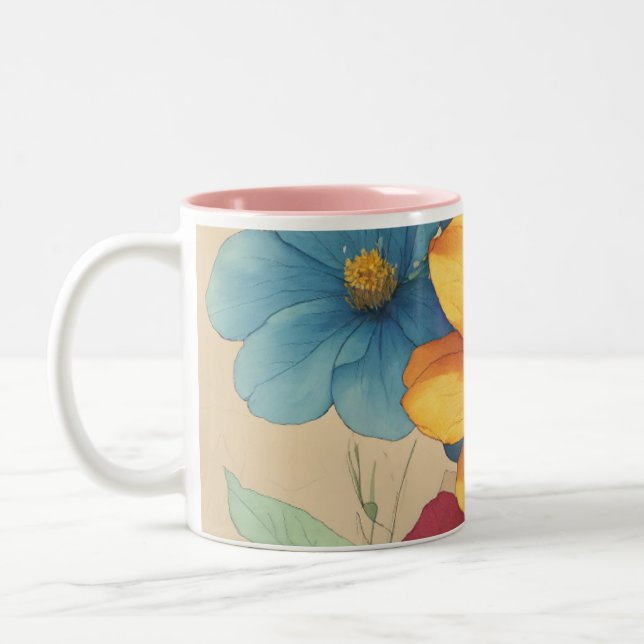 Tasse 2 Couleurs Musique (Gauche)