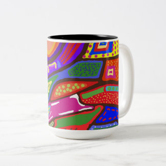 Tasse 2 Couleurs Musique