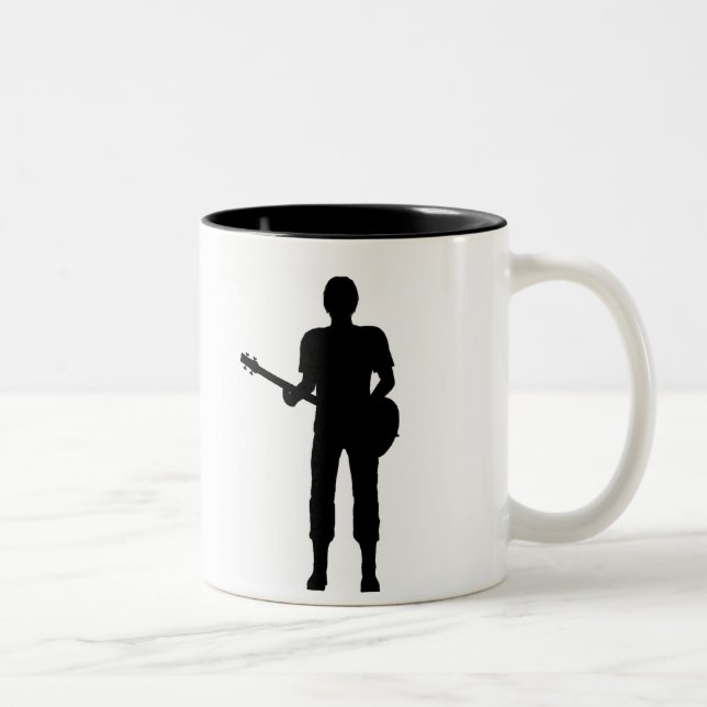 Tasse 2 Couleurs Musique (Droit)