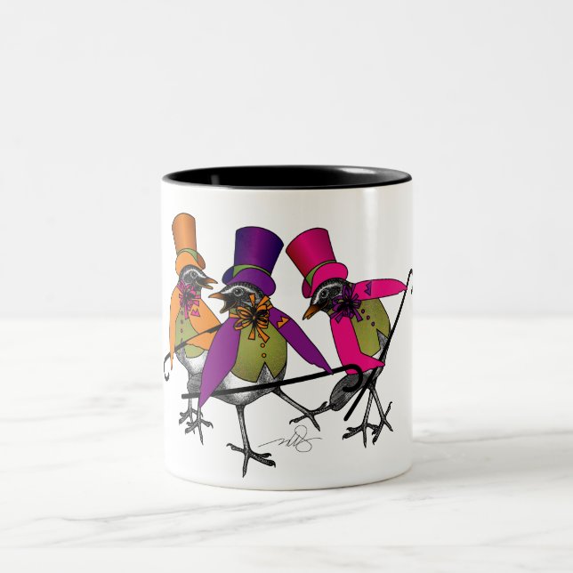 Tasse 2 Couleurs Musique (Centre)