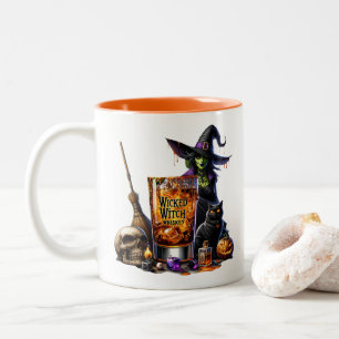Tasse 2 Couleurs Musique à café Halloween