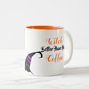 Tasse 2 Couleurs Musique à café Halloween