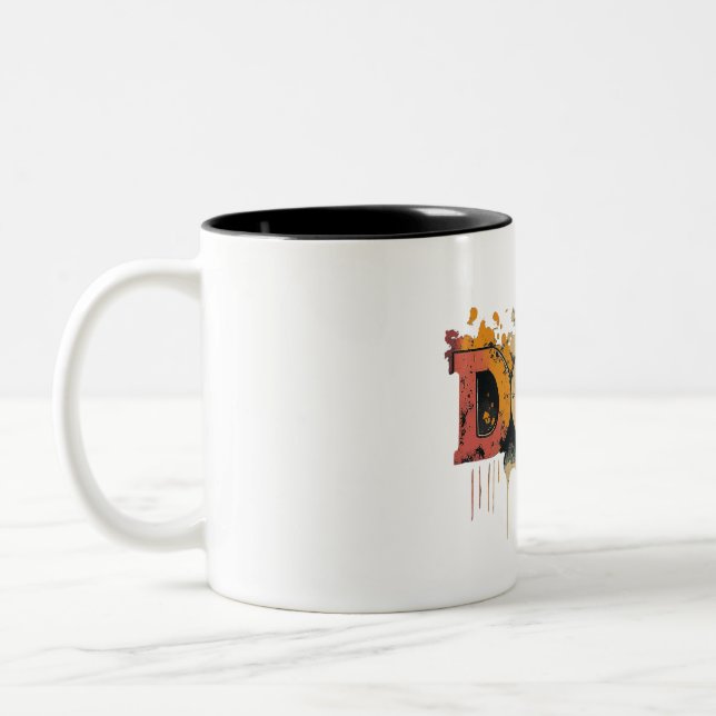 Tasse 2 Couleurs Musique Amoureux des chiens (Gauche)