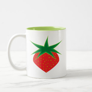 Tasse 2 Couleurs Musique aux fraises