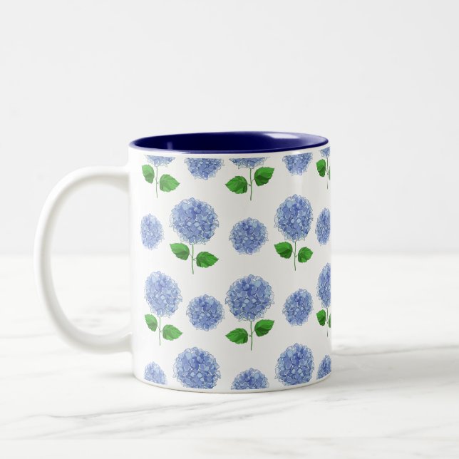 Tasse 2 Couleurs Musique bleue Hydrangea (Gauche)