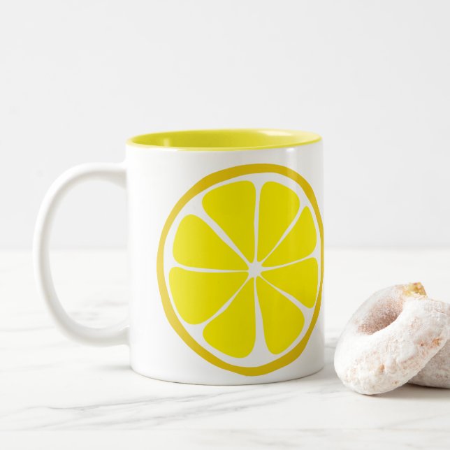 Tasse 2 Couleurs Musique Citrus Citrus (Avec donut)