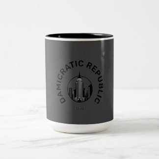 Tasse 2 Couleurs Musique Damicratique
