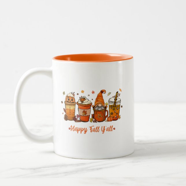 Tasse 2 Couleurs Musique d'automne (Gauche)