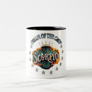 Tasse 2 Couleurs Musique de couronne de Scorpio