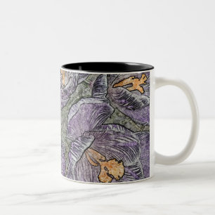 Tasse 2 Couleurs Musique de Crocus pourpre
