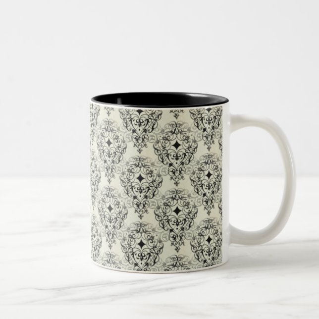 Tasse 2 Couleurs Musique de glamour (Droit)
