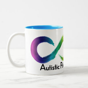 Tasse 2 Couleurs Musique de la Neurodiversité de la fierté autistiq
