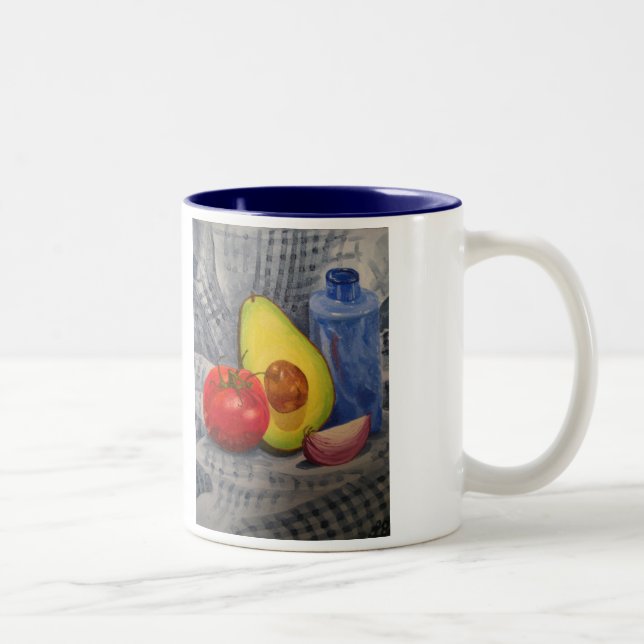 Tasse 2 Couleurs Musique de la vie morte (Droit)